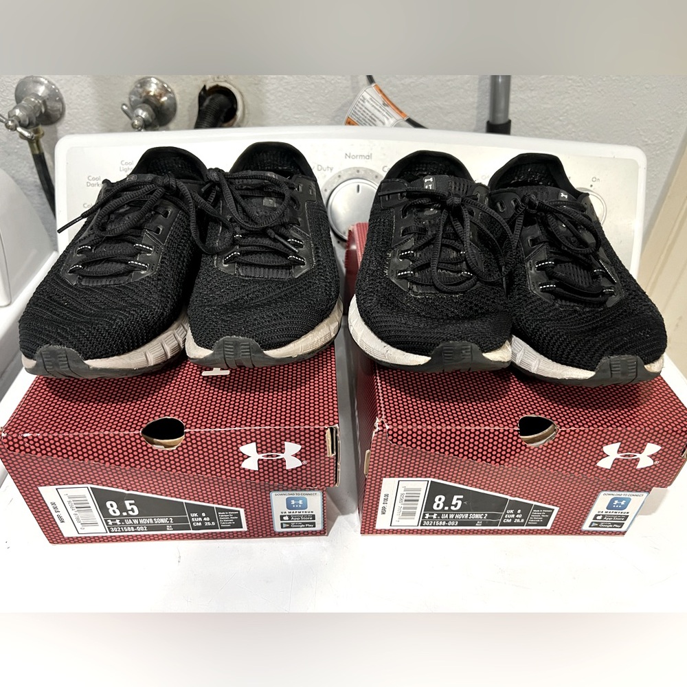 2 PAIR!!! Under Armour Bluetooth Sonic Hovr shoes